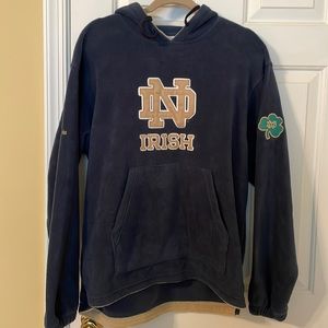 Columbia fleece Notre Dame sweatshirt hoodie